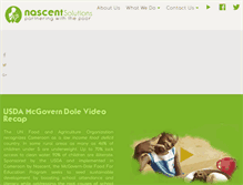 Tablet Screenshot of nascents.org